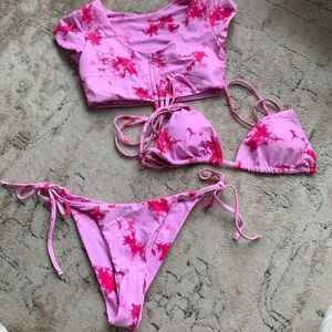Three piece bikini set